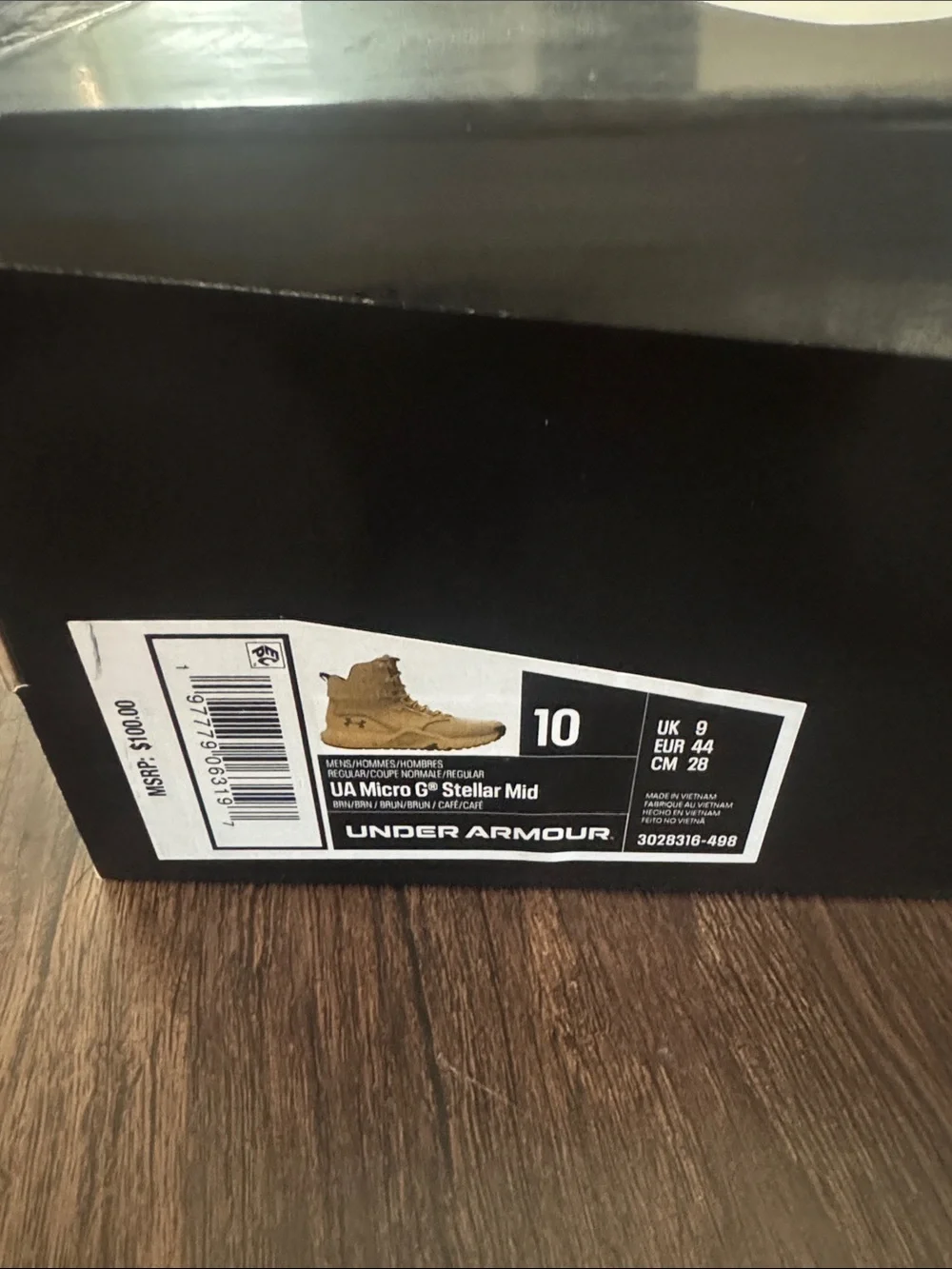 Under Armour Men's Mid-Top Tactical Boot in Tan/Brown